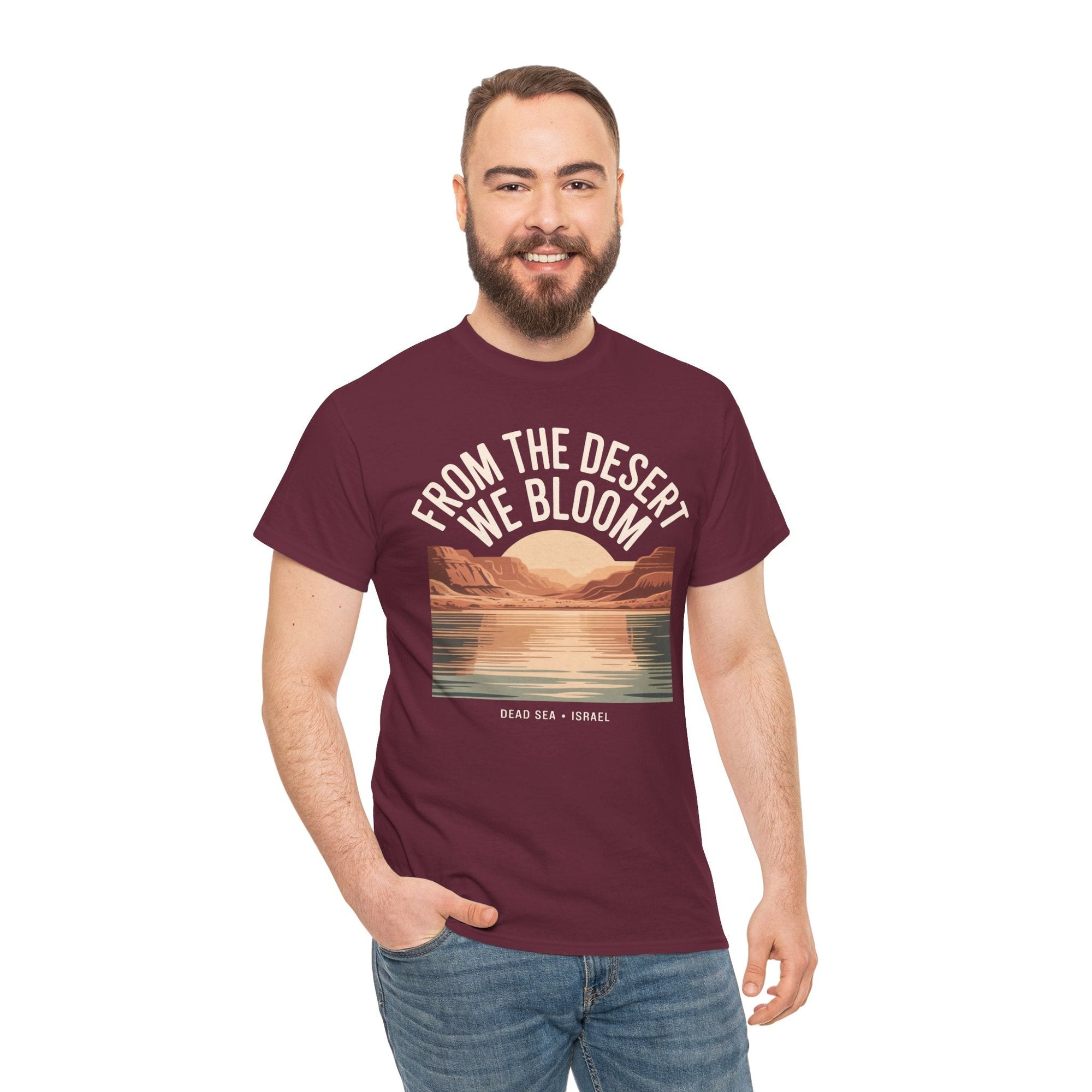From the Desert We Bloom T-Shirt - Shop Israel