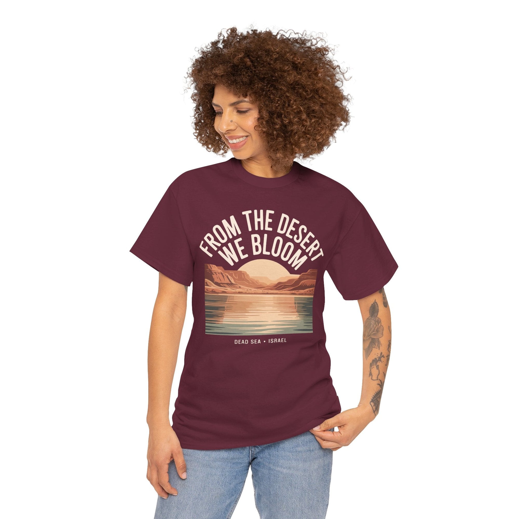 From the Desert We Bloom T-Shirt - Shop Israel