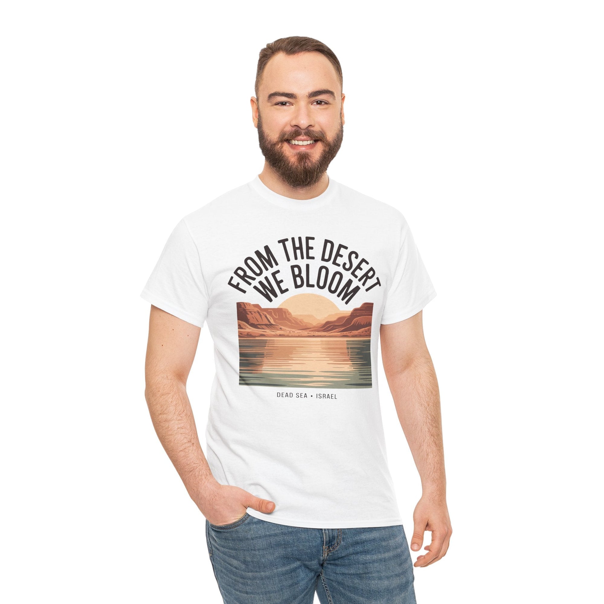 From the Desert We Bloom T-Shirt - Shop Israel