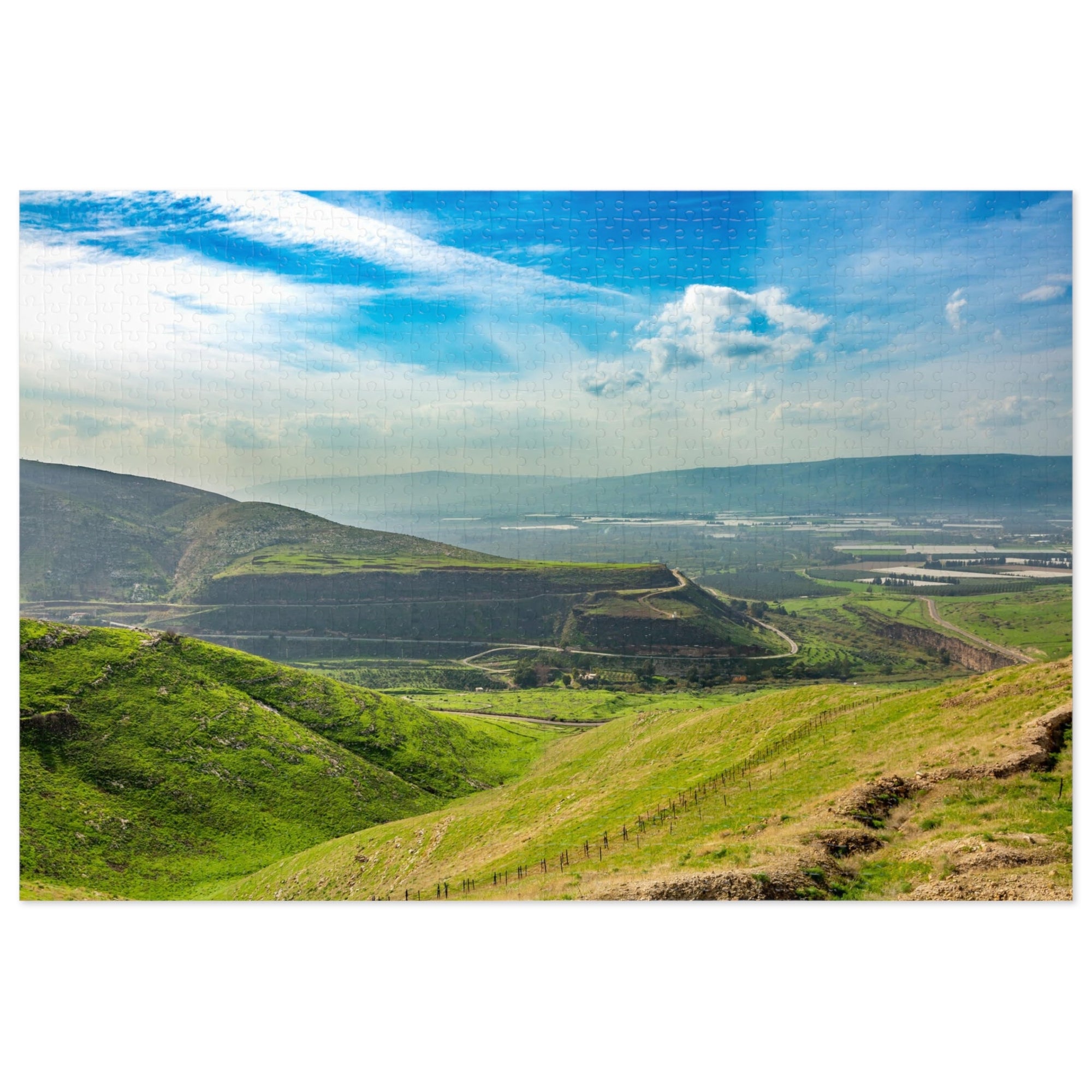 Golan Heights Puzzle (252, 500, 1000-Piece) - Shop Israel