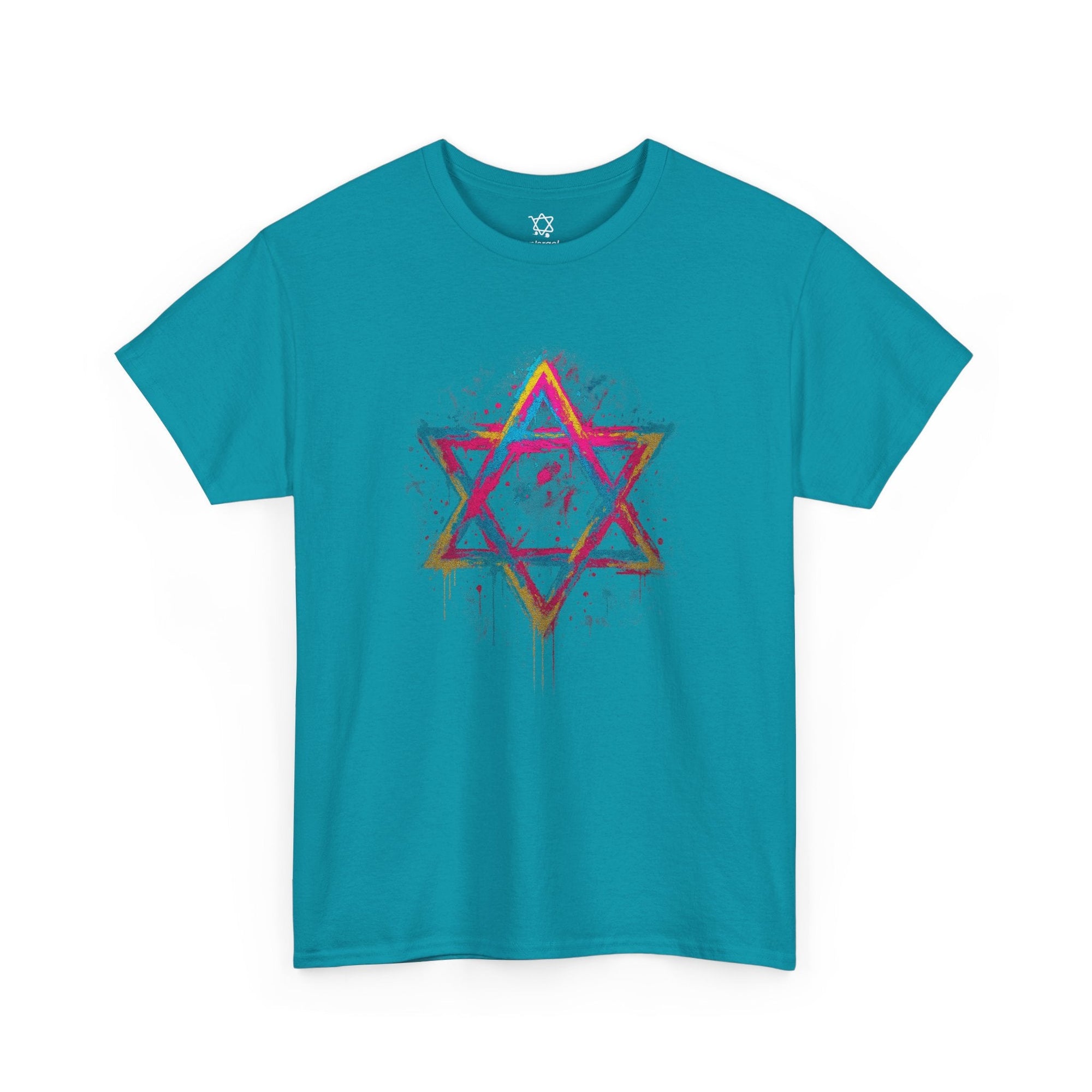 Graffiti Star of David T-Shirt - Shop Israel
