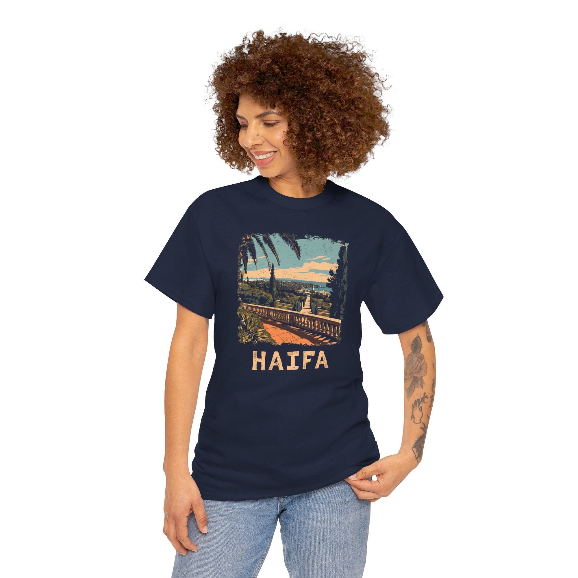 Haifa Landmark Series T-Shirt - Shop Israel