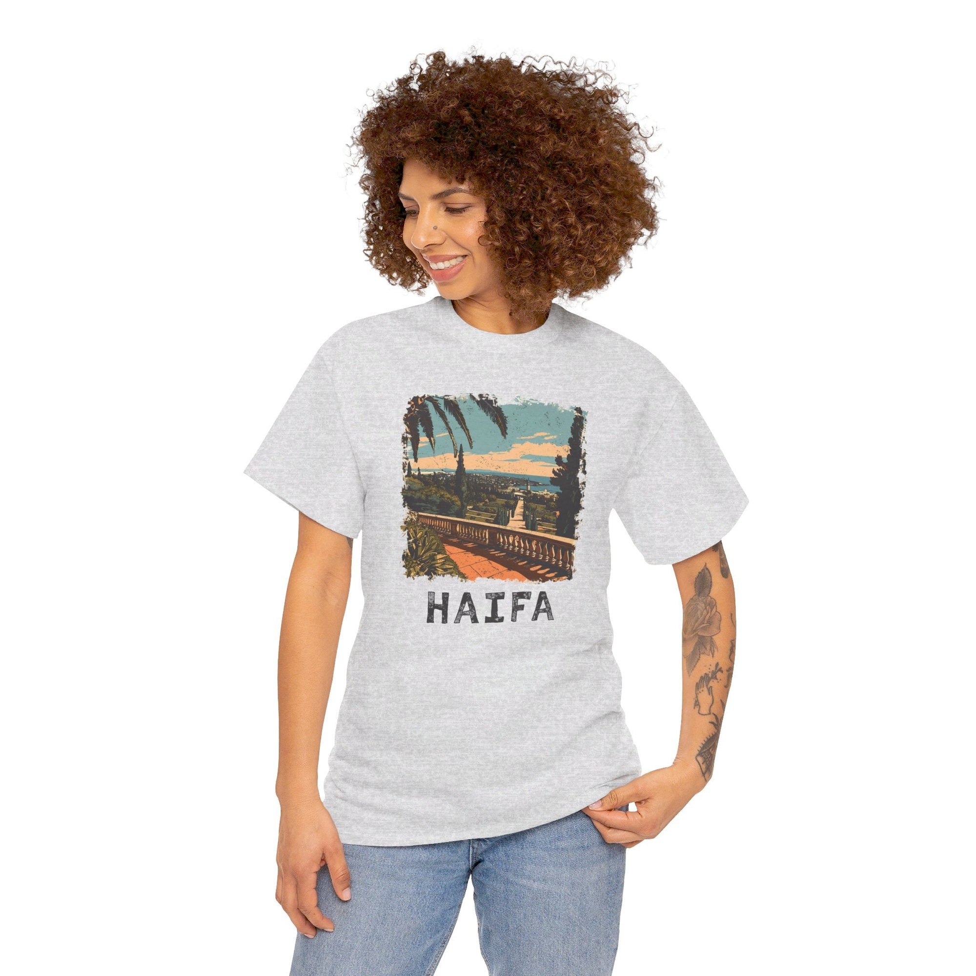 Haifa Landmark Series T-Shirt - Shop Israel