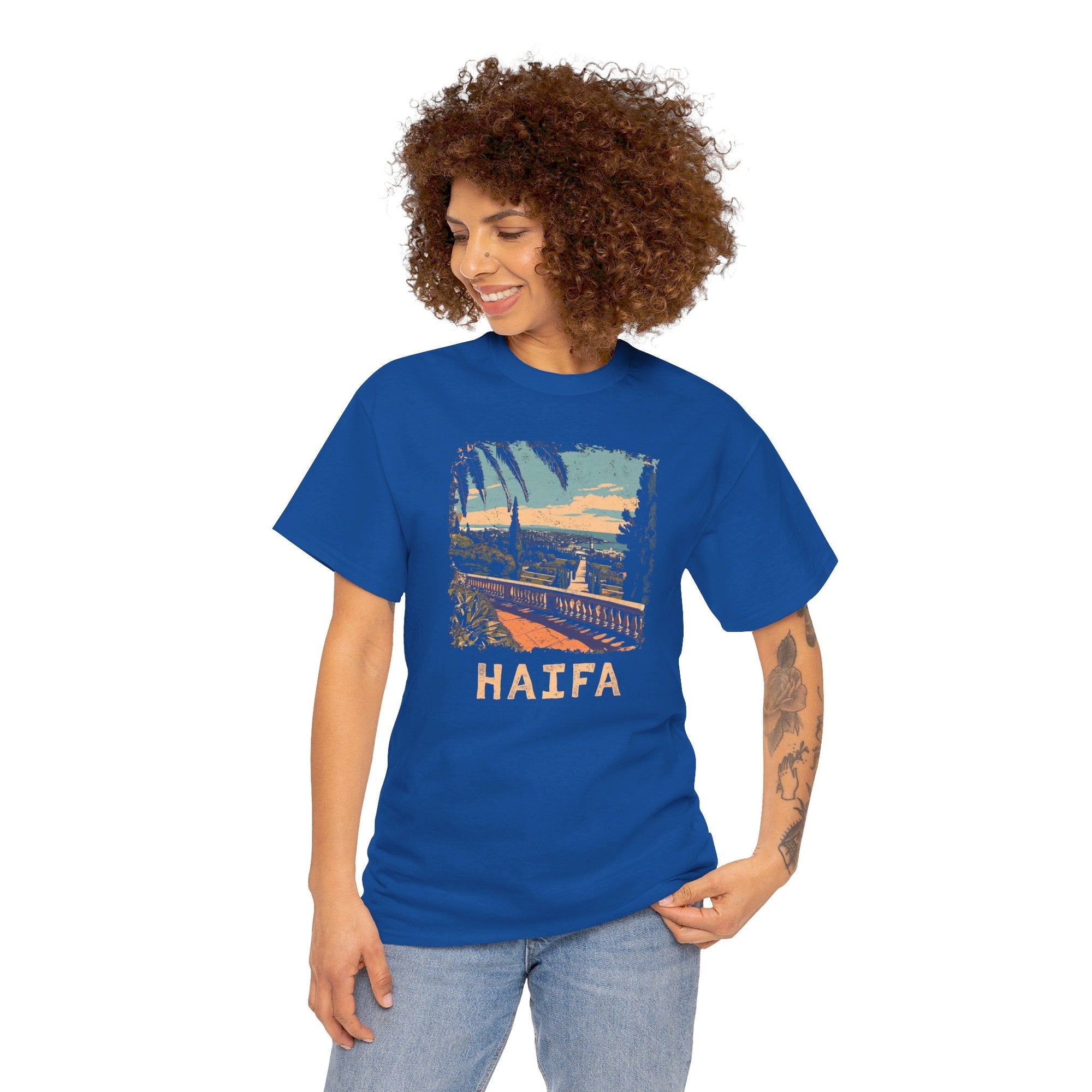 Haifa Landmark Series T-Shirt - Shop Israel