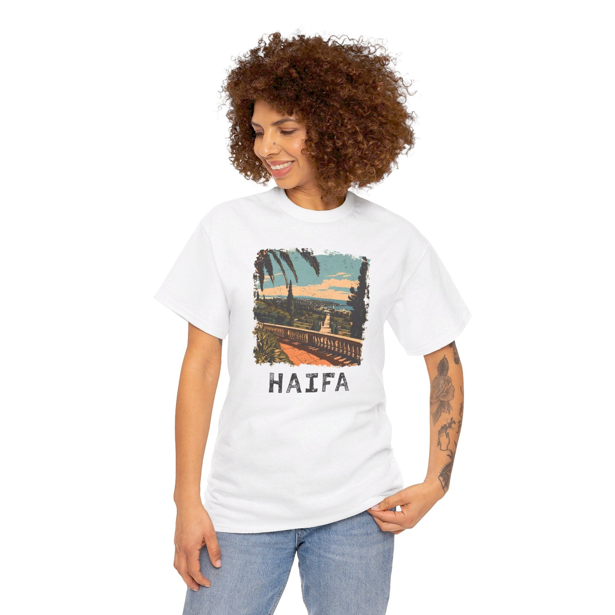 Haifa Landmark Series T-Shirt - Shop Israel