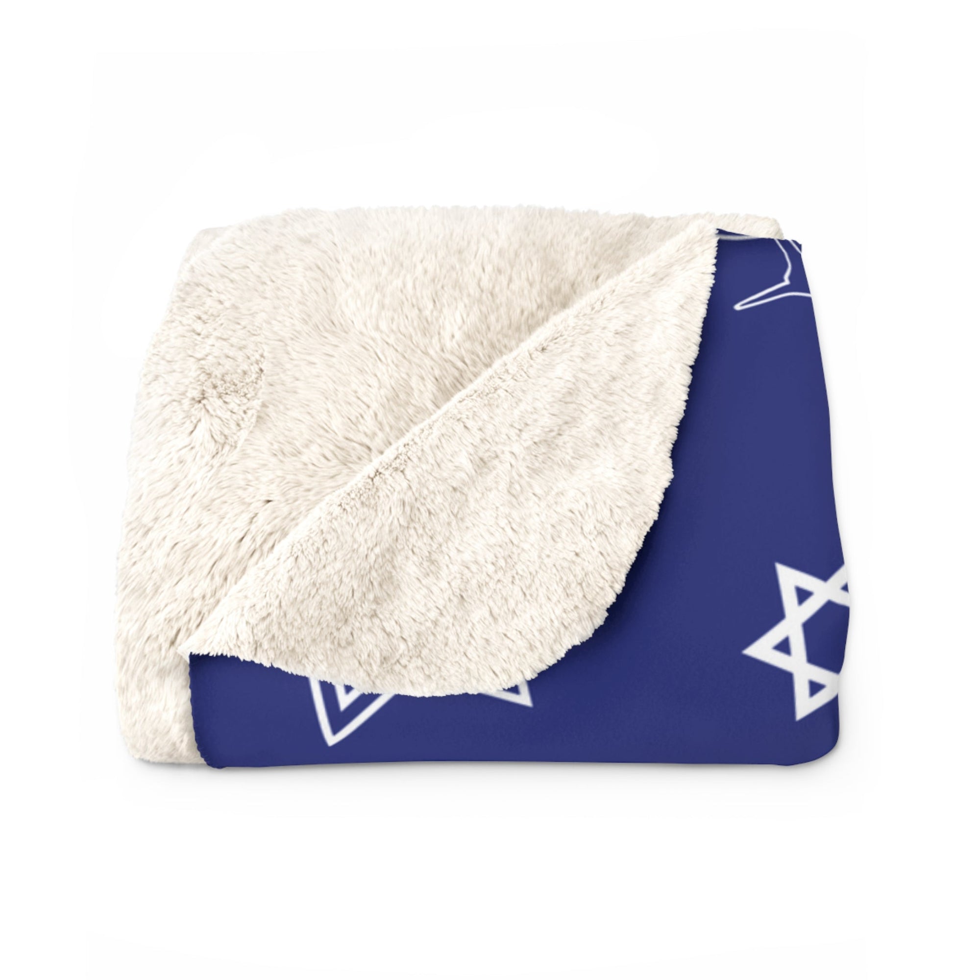 Hanukkah Menorah Sherpa Blanket - Shop Israel