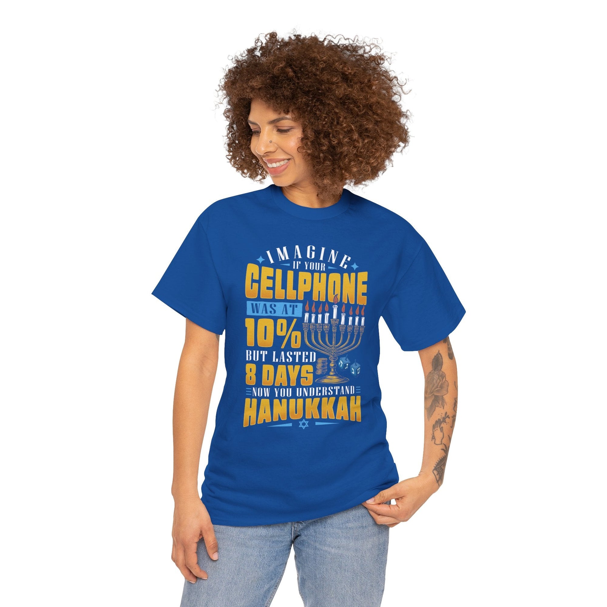 Hanukkah Miracle T-Shirt - Shop Israel