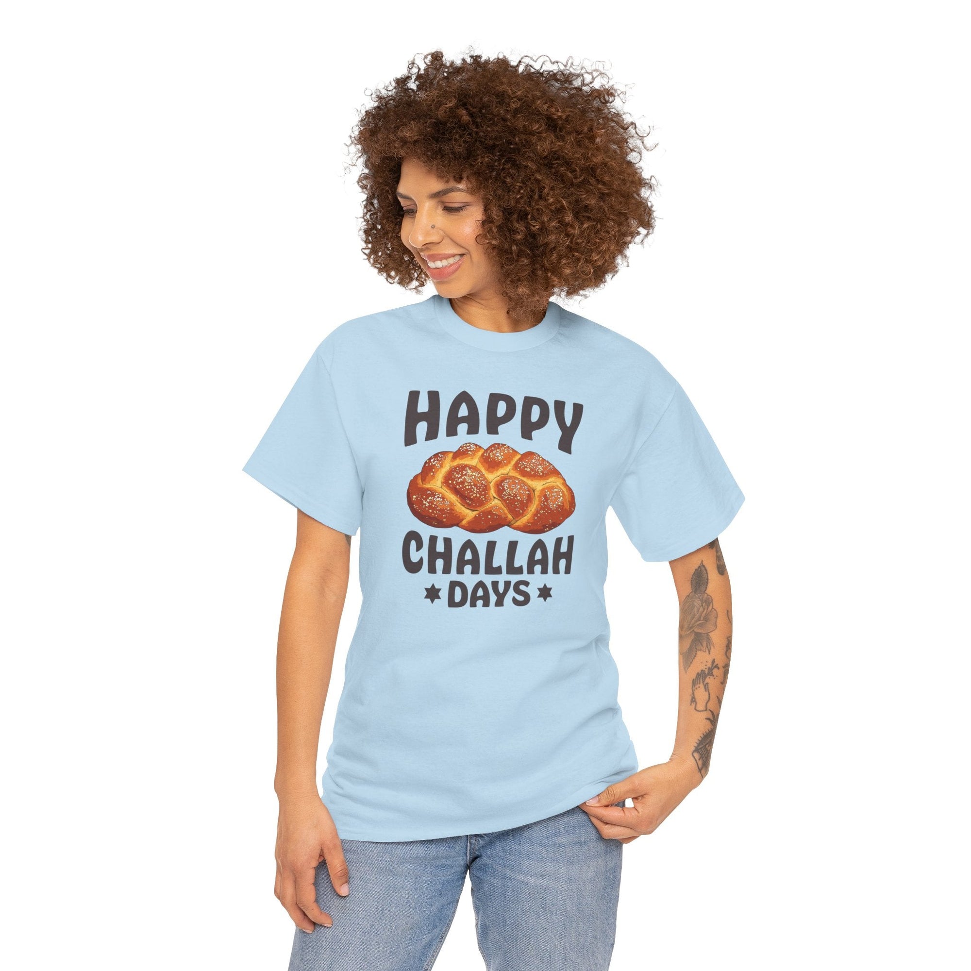 Happy Challah Days T-Shirt - Shop Israel