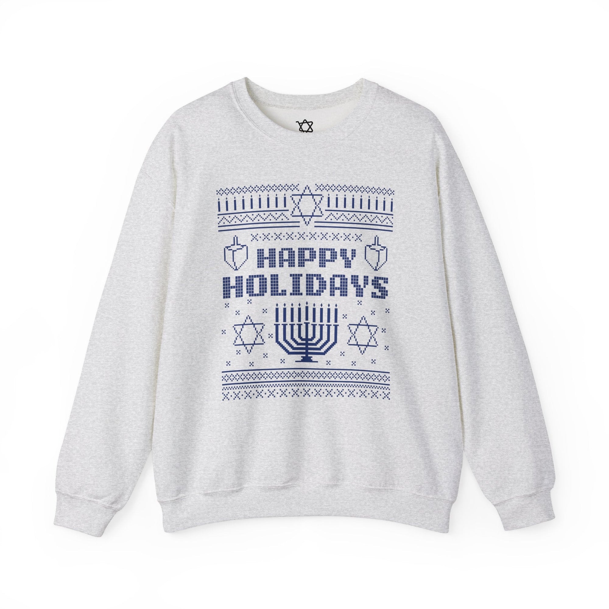 Happy Holidays Ugly Hanukkah Sweater - Shop Israel