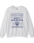 Happy Holidays Ugly Hanukkah Sweater - Shop Israel