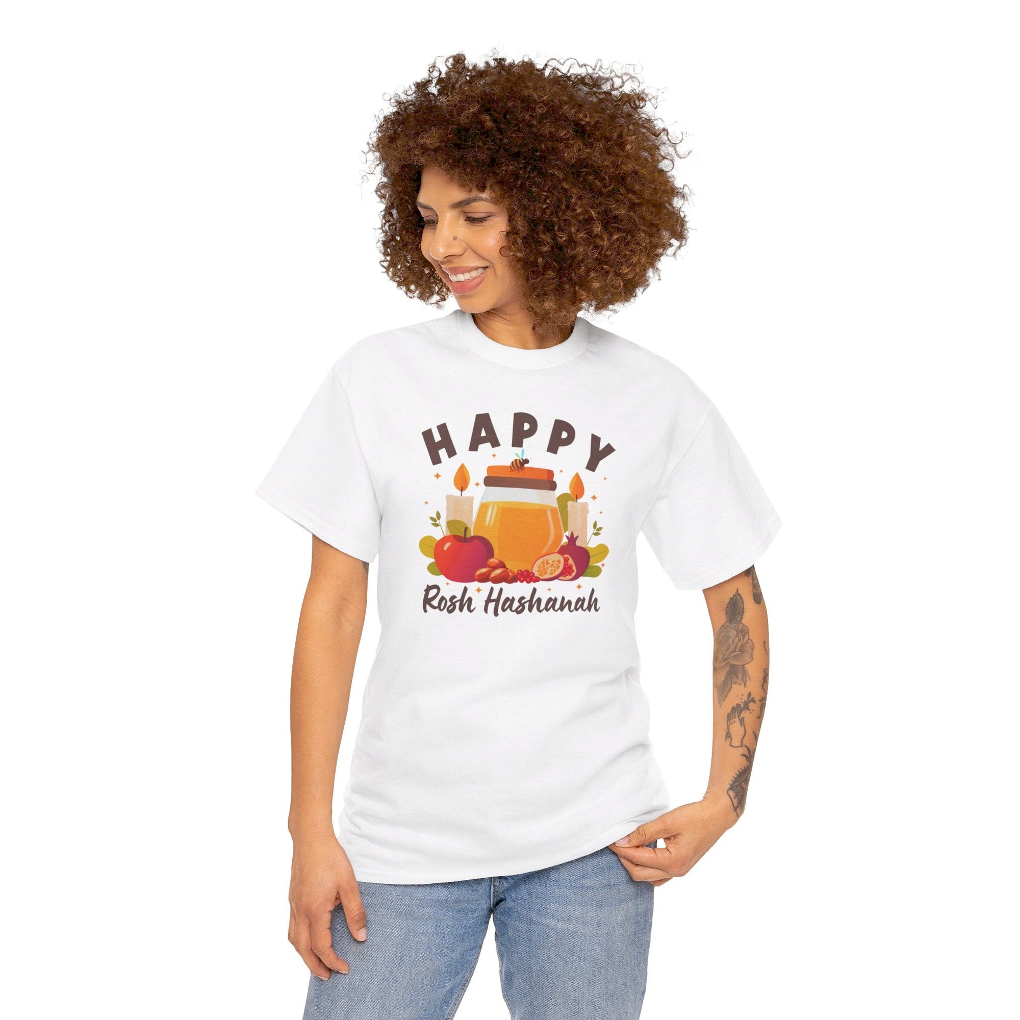 Happy Rosh Hashanah T-Shirt - Shop Israel