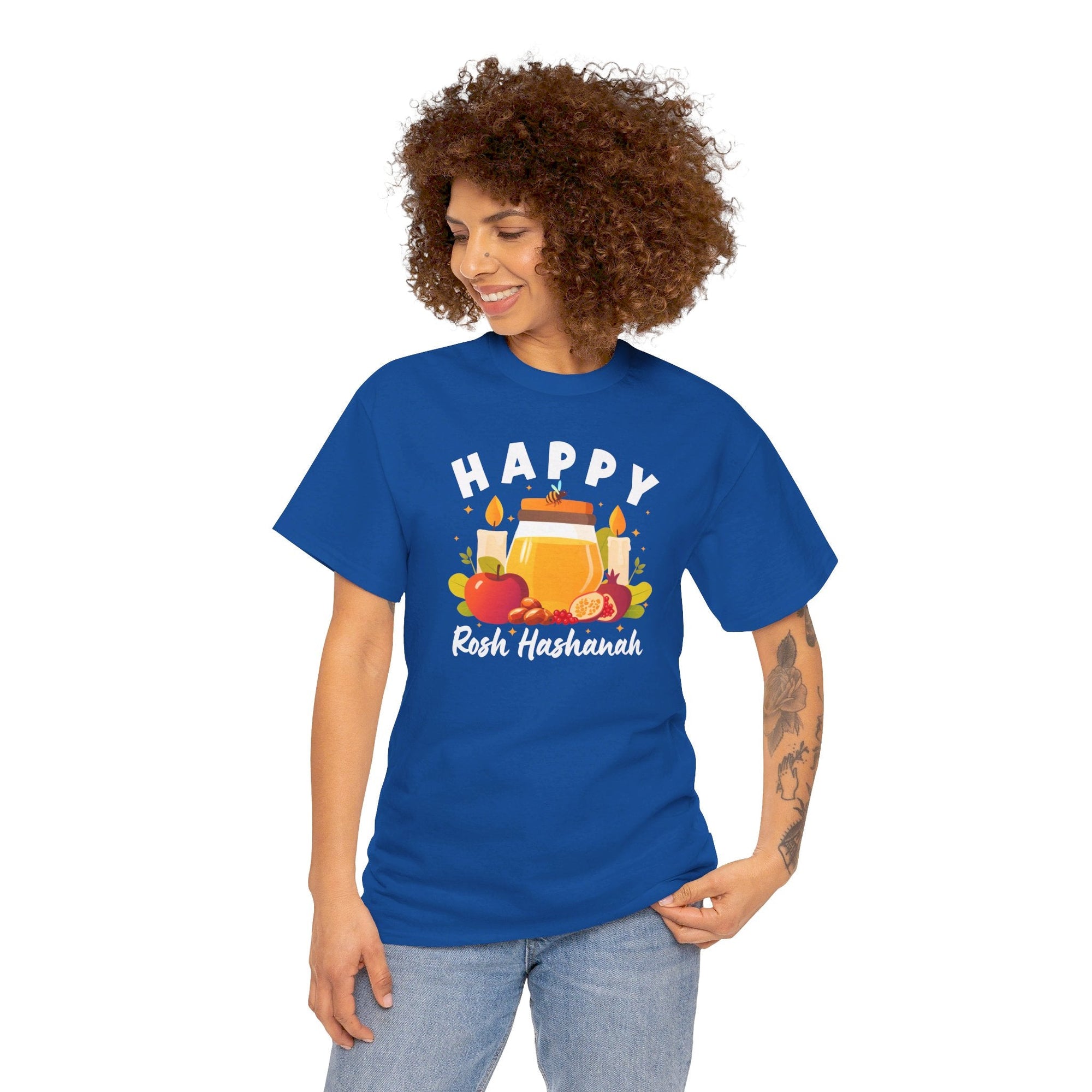 Happy Rosh Hashanah T-Shirt - Shop Israel