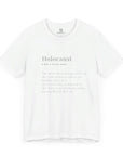 Holocaust Definition T - Shirt - Shop Israel