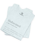 Holocaust Definition T - Shirt - Shop Israel