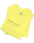 Holocaust Definition T - Shirt - Shop Israel