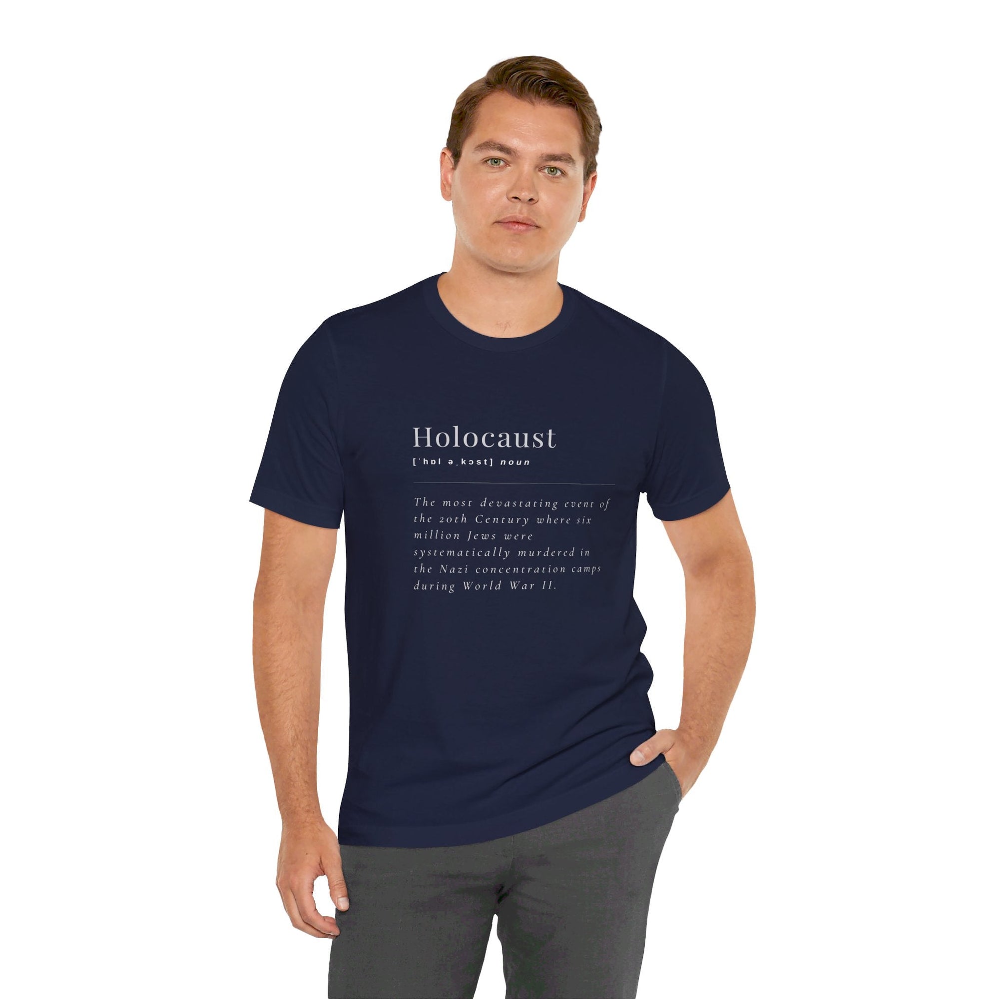 Holocaust Definition T - Shirt - Shop Israel