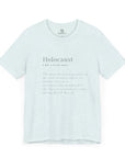 Holocaust Definition T - Shirt - Shop Israel