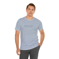 Holocaust Definition T-Shirt - Shop Israel