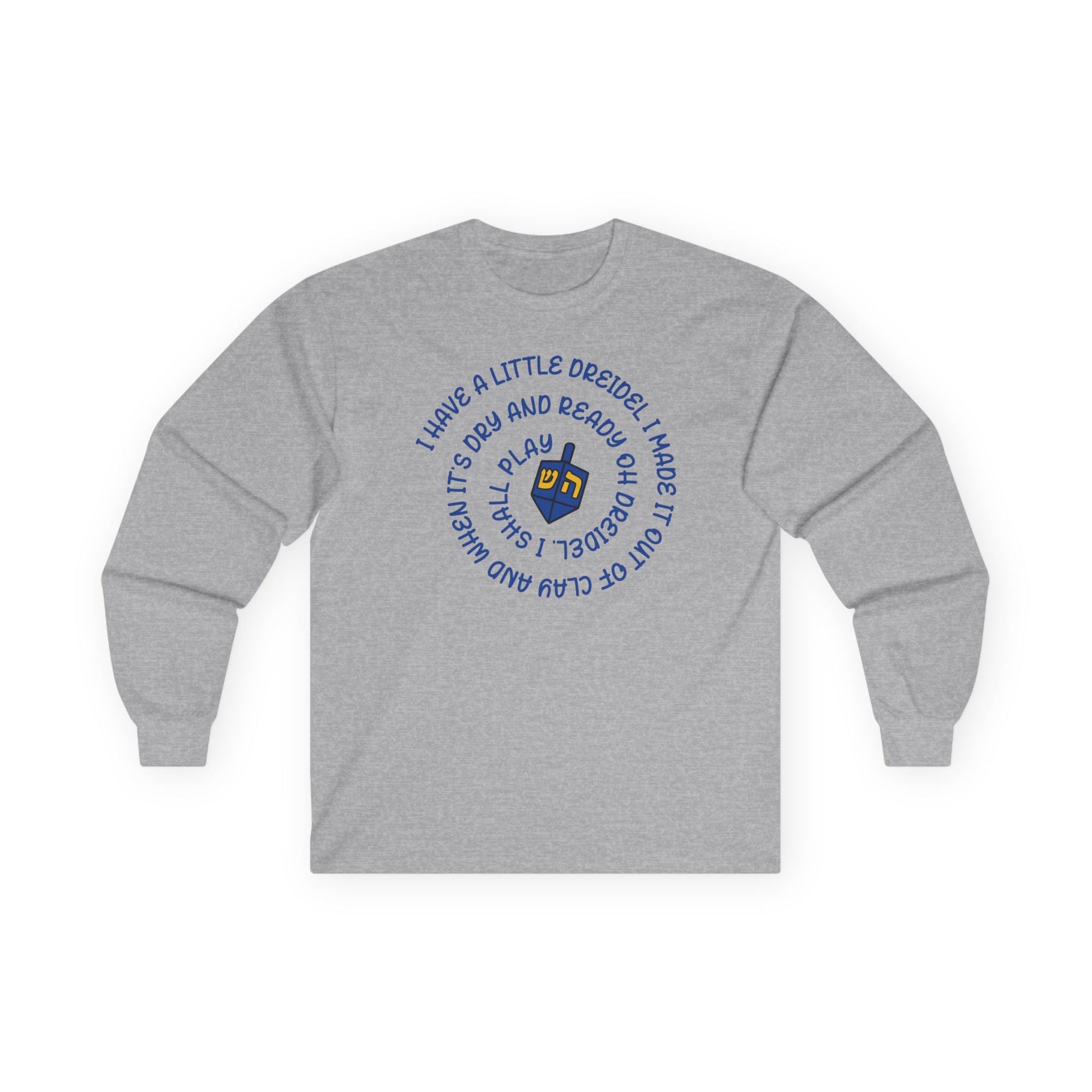 I Have A Little Dreidel Long Sleeve T-Shirt - Shop Israel