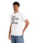 "I Have More Than Four Questions" T - Shirt - Shop Israel