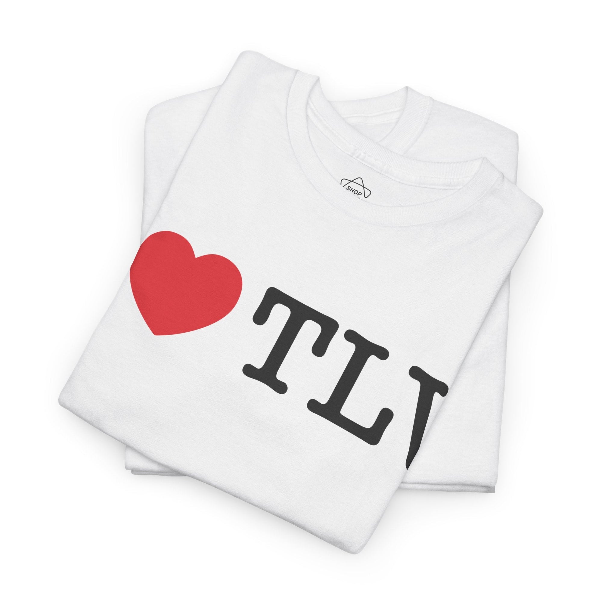 I Love TLV Cotton Tee - Shop Israel