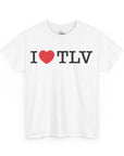 I Love TLV Cotton Tee - Shop Israel