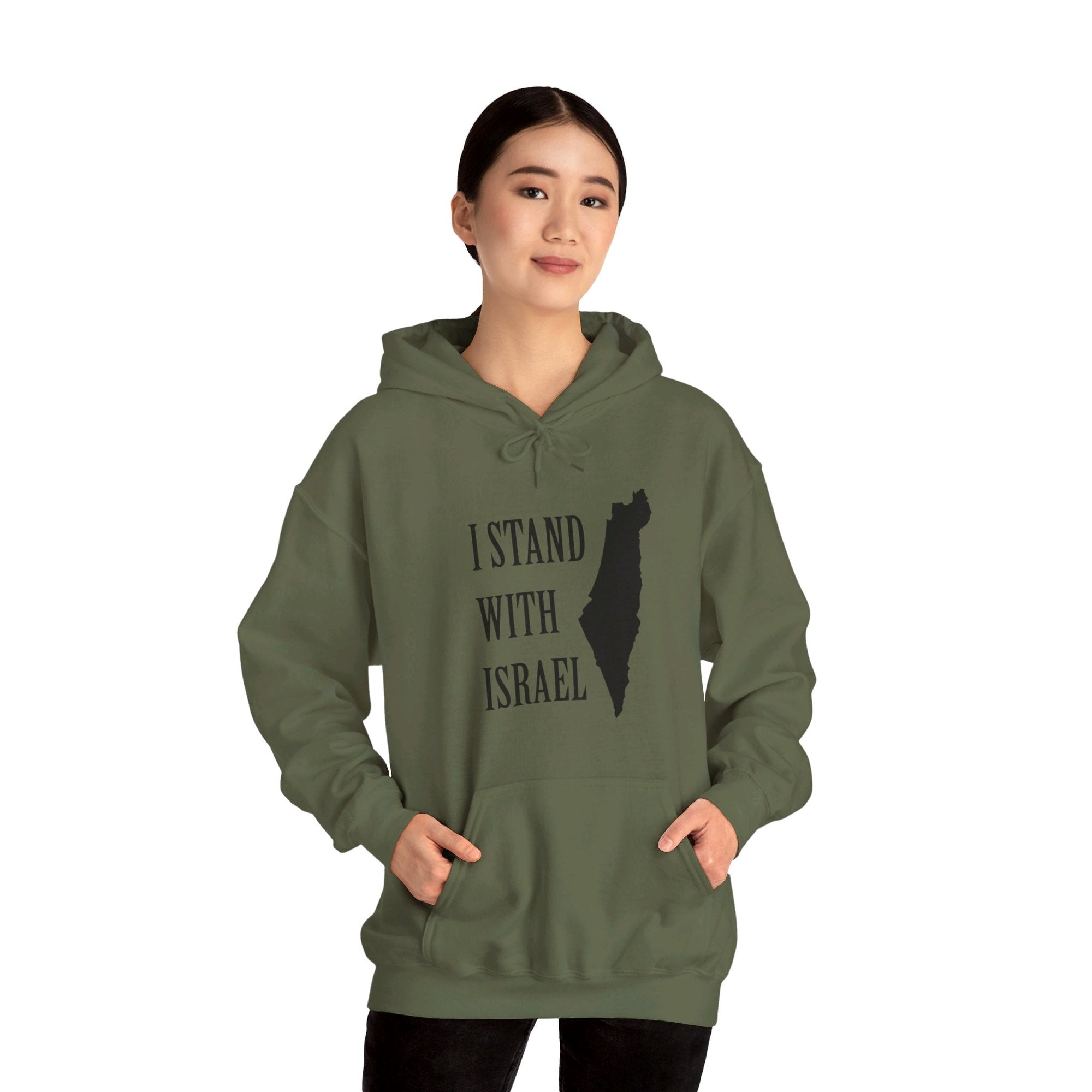 I Stand With Israel Hoodie - Shop Israel