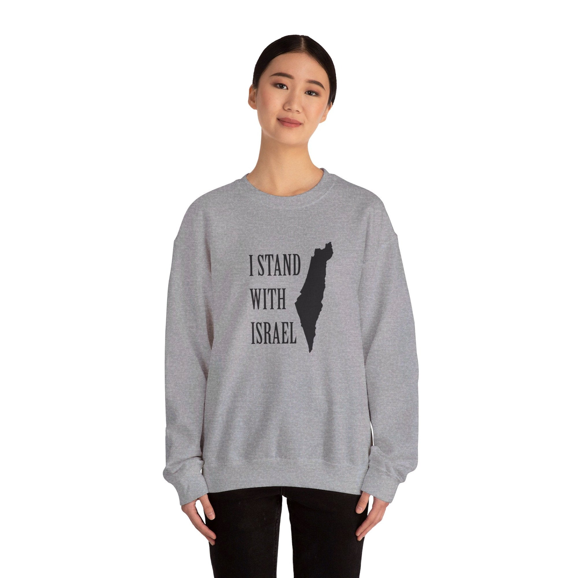 I Stand With Israel Sweatshirt - Shop Israel