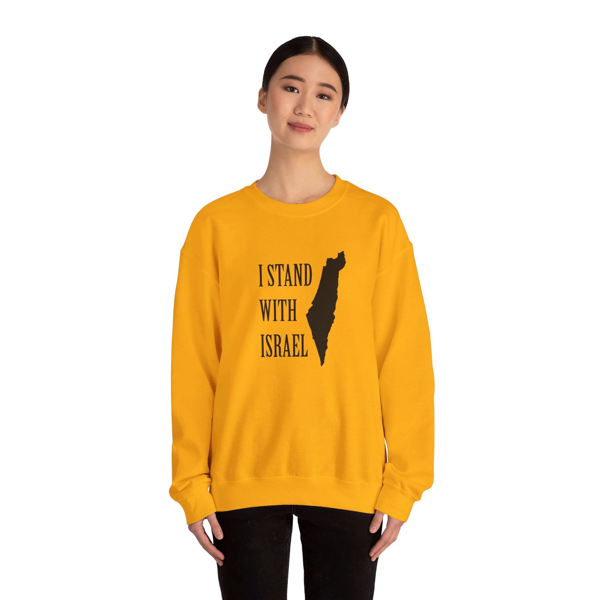 I Stand With Israel Sweatshirt - Shop Israel