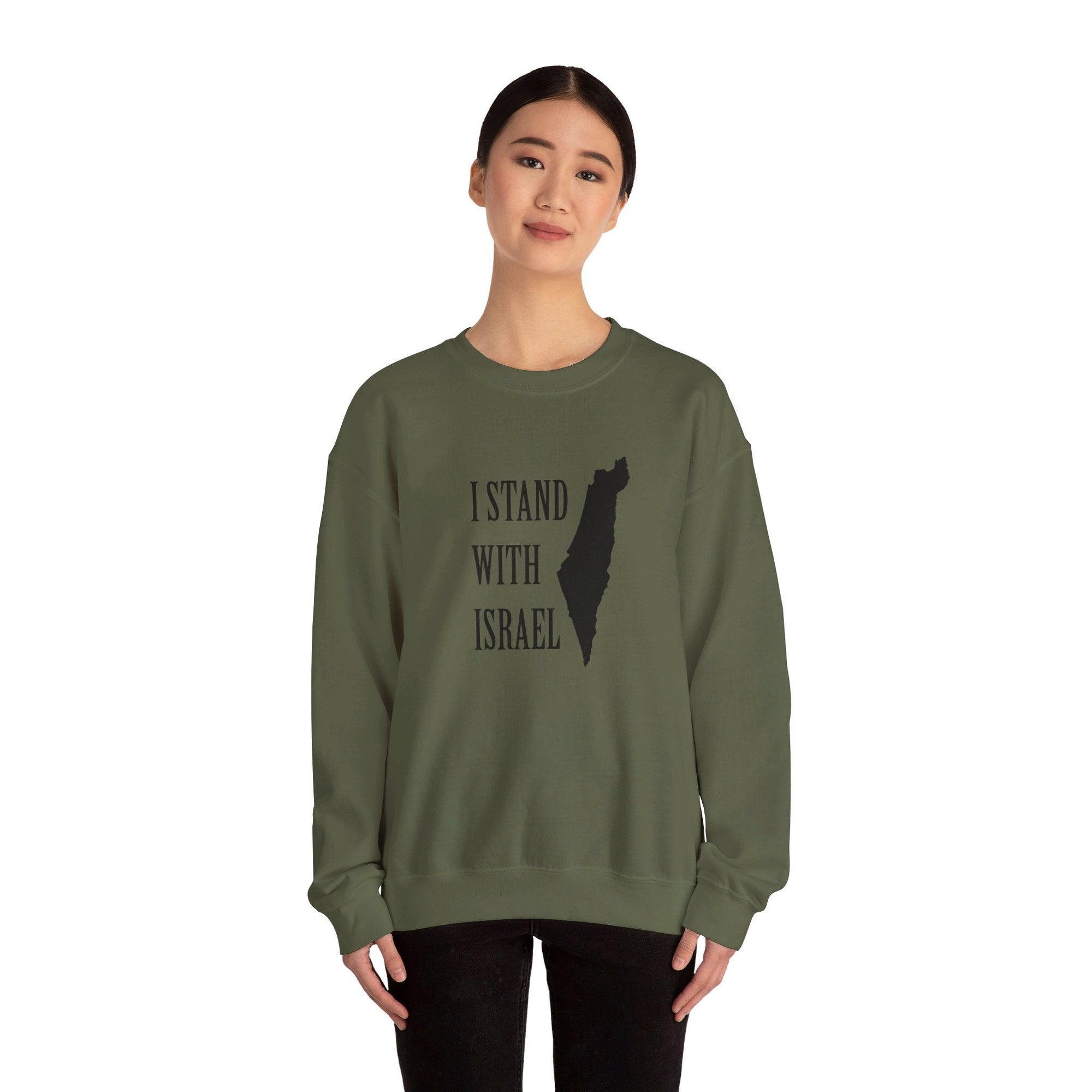 I Stand With Israel Sweatshirt - Shop Israel