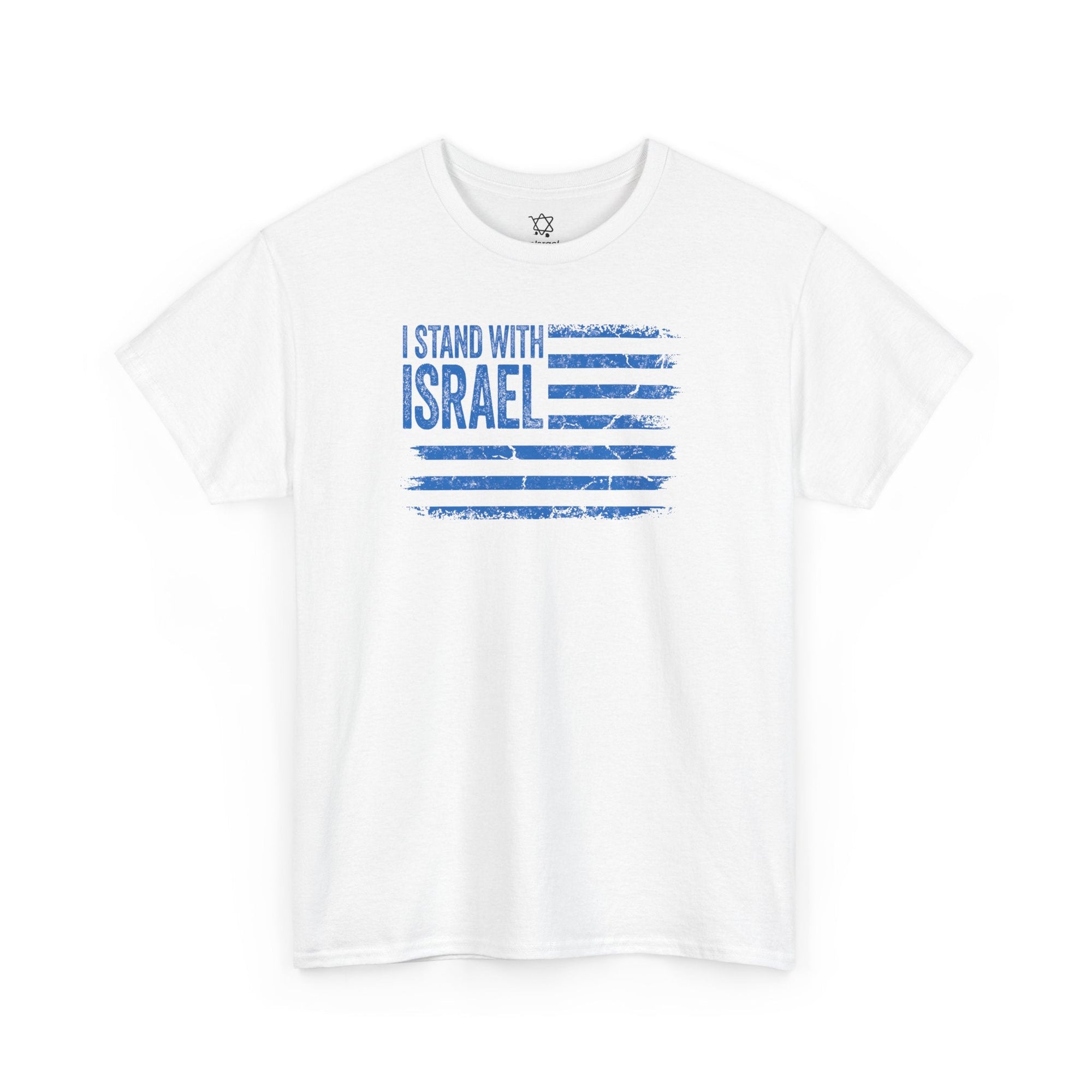 I Stand With Israel USA Flag T-Shirt - Shop Israel