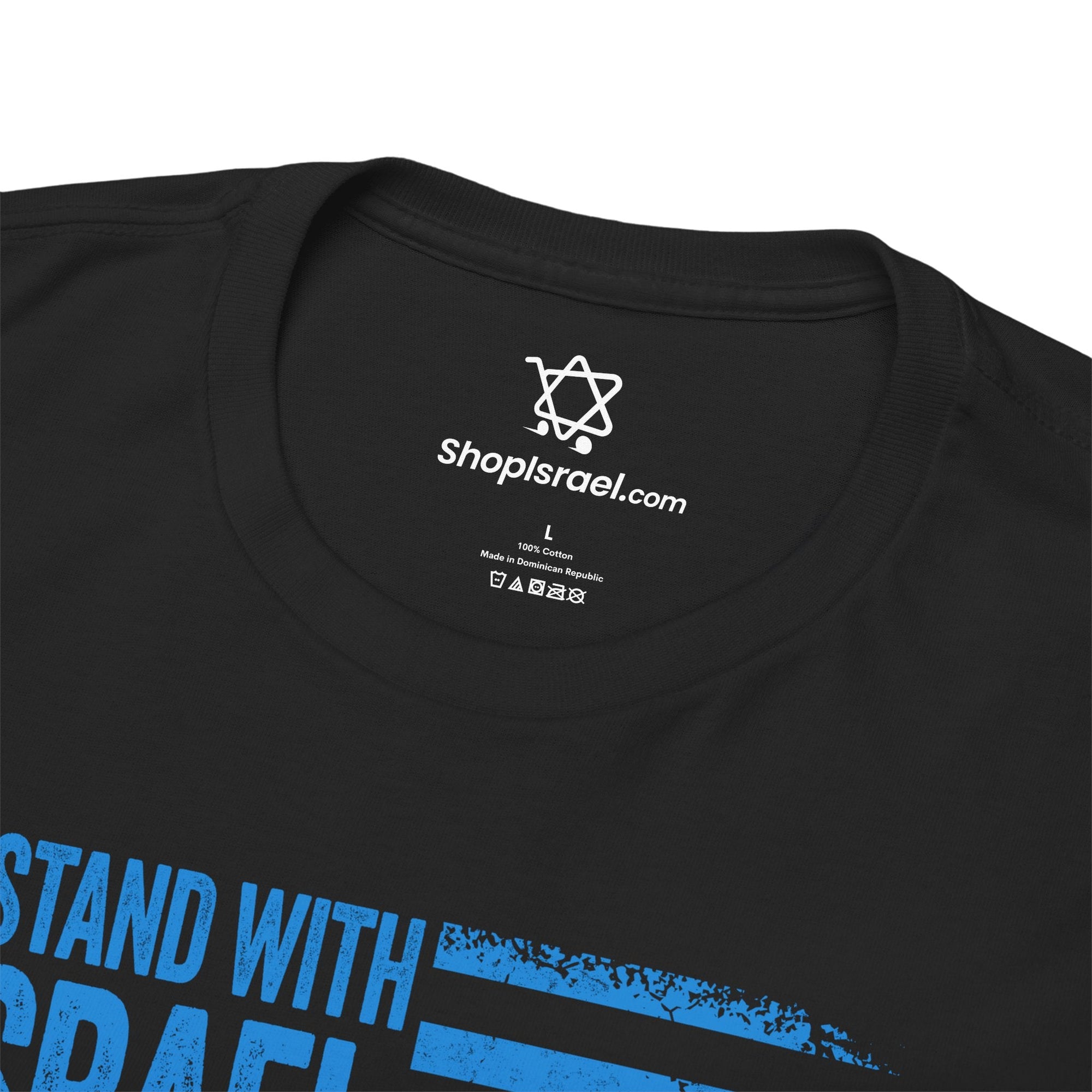 I Stand With Israel USA Flag T-Shirt - Shop Israel