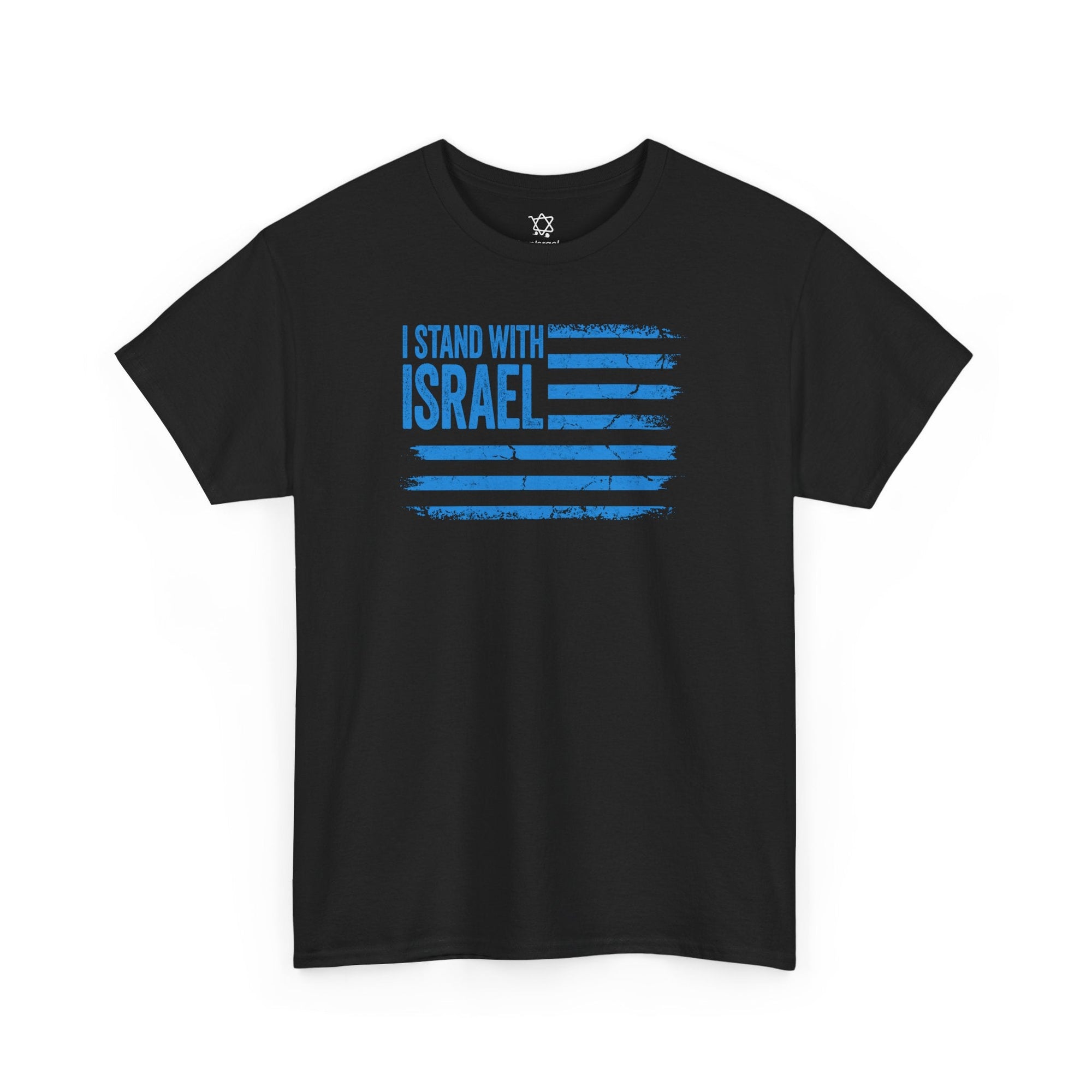 I Stand With Israel USA Flag T-Shirt - Shop Israel