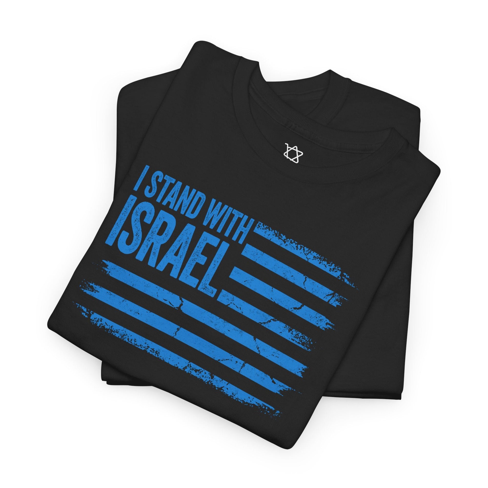 I Stand With Israel USA Flag T-Shirt - Shop Israel