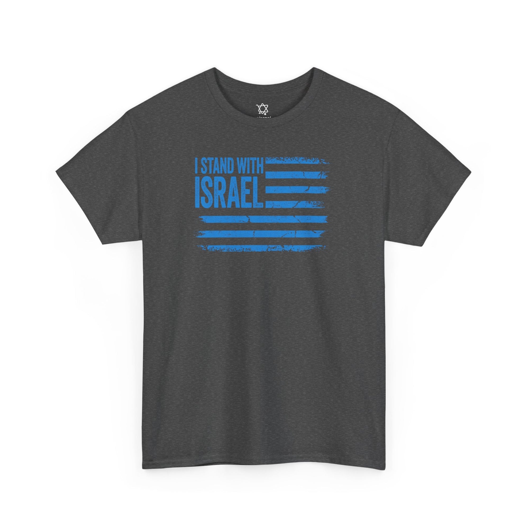 I Stand With Israel USA Flag T-Shirt - Shop Israel