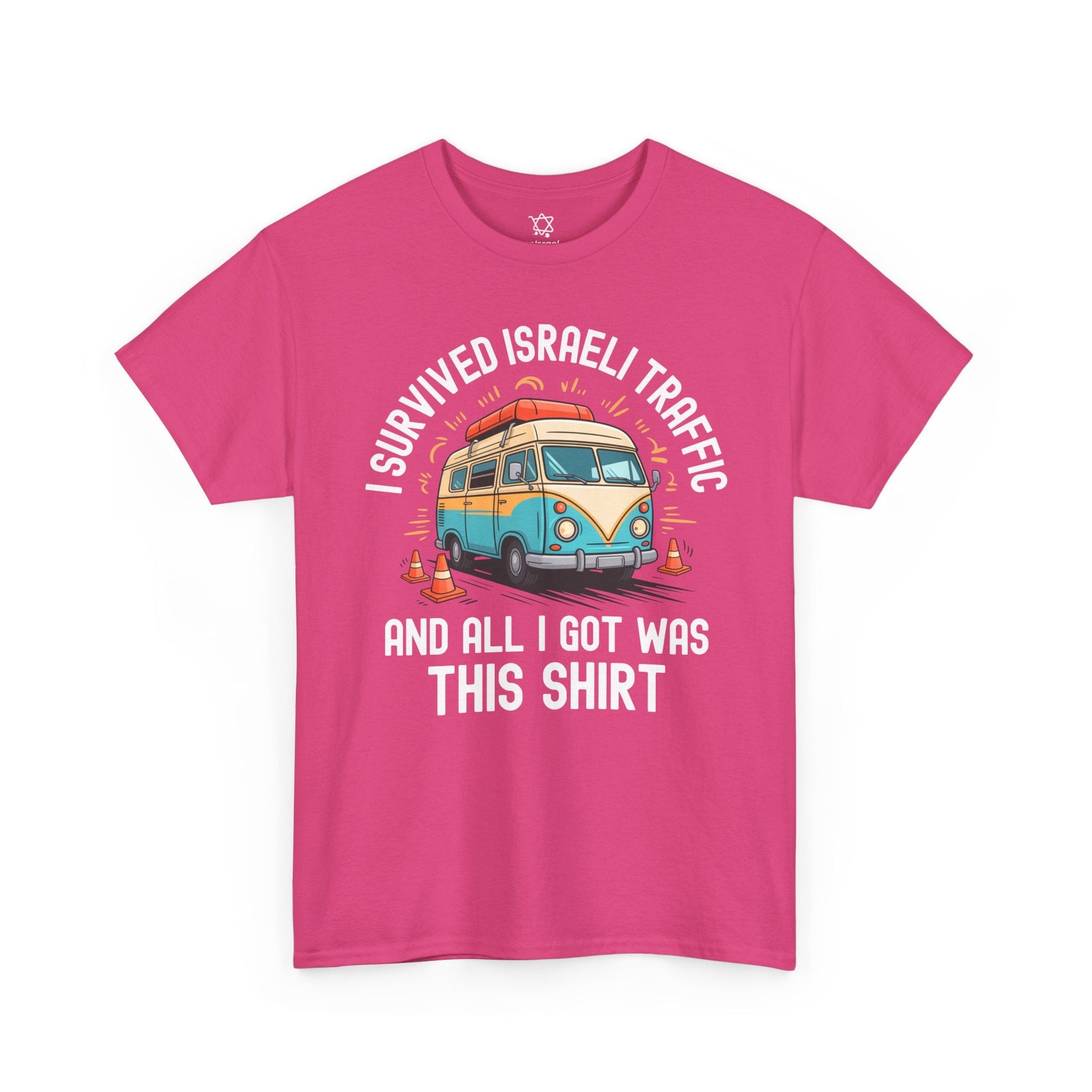 I Survived Israeli Traffic T-Shirt - Shop Israel