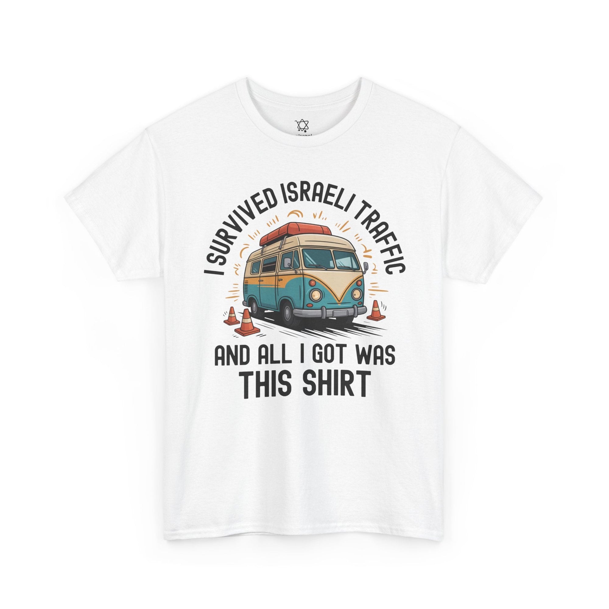 I Survived Israeli Traffic T-Shirt - Shop Israel