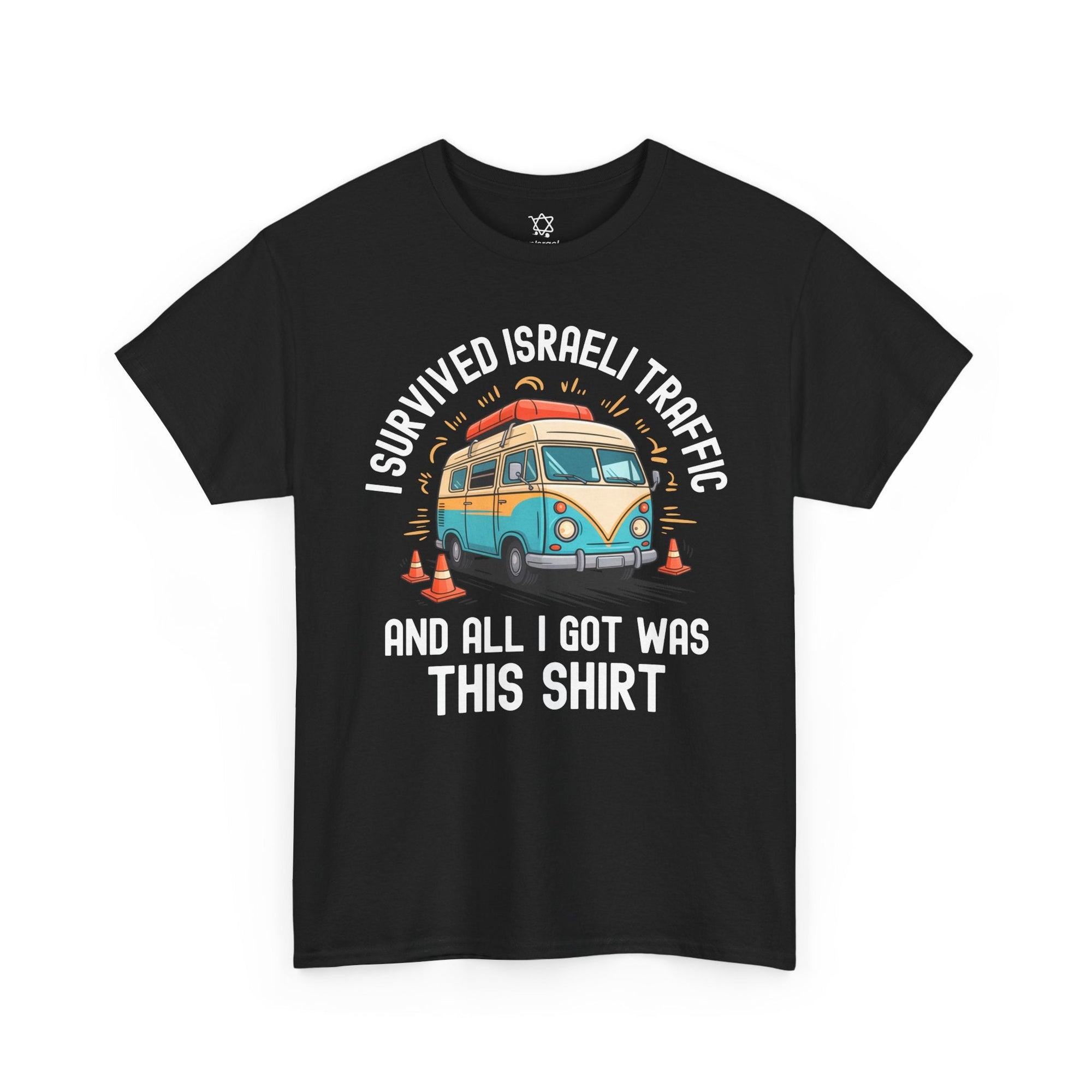 I Survived Israeli Traffic T-Shirt - Shop Israel