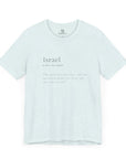 Israel Definition T - Shirt - Shop Israel