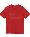 Israel Definition T - Shirt - Shop Israel