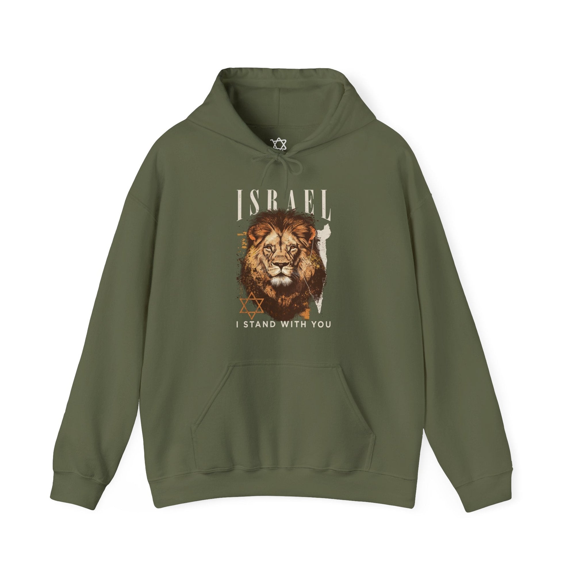 Israel I Stand With You Lion Hoodie - Shop Israel