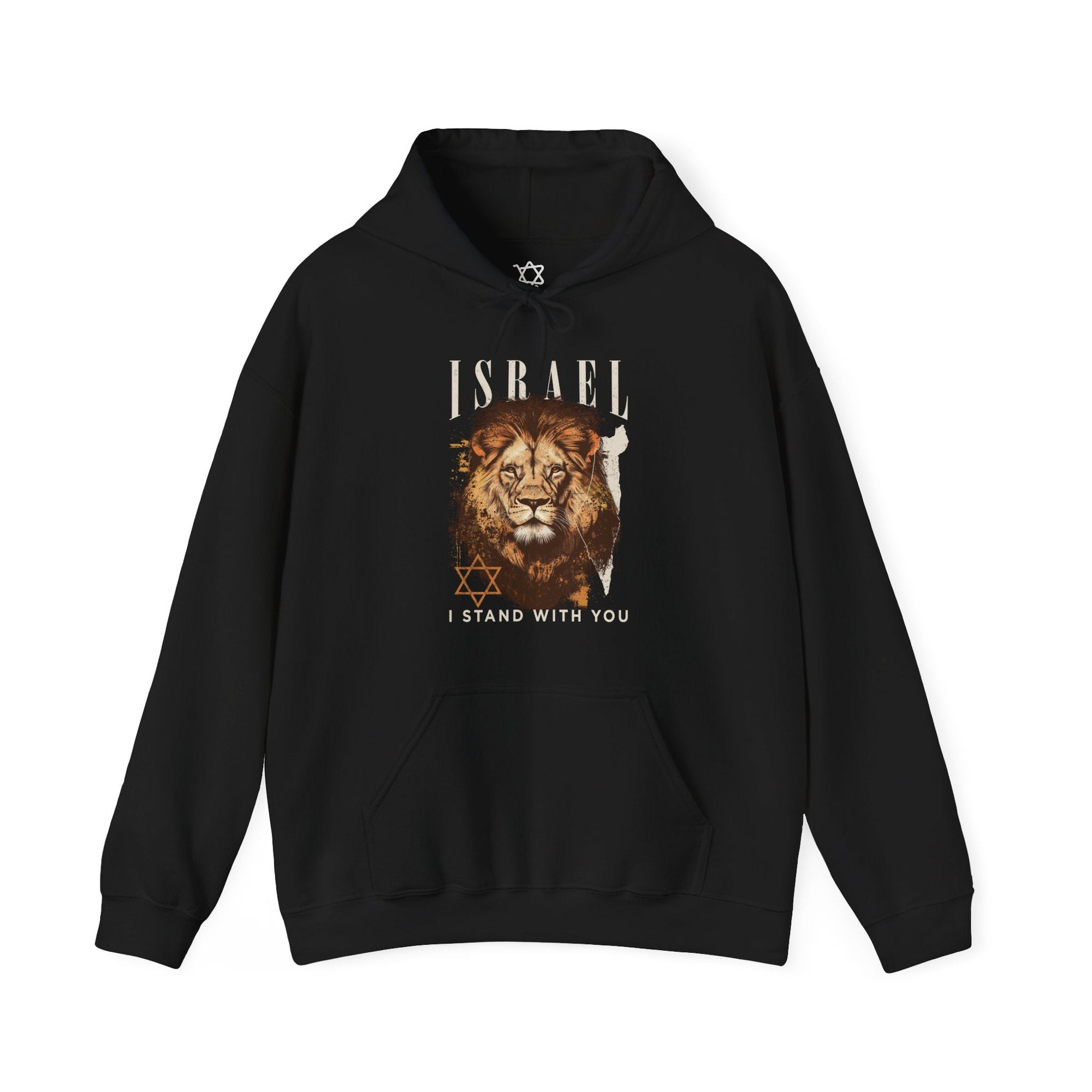 Israel I Stand With You Lion Hoodie - Shop Israel