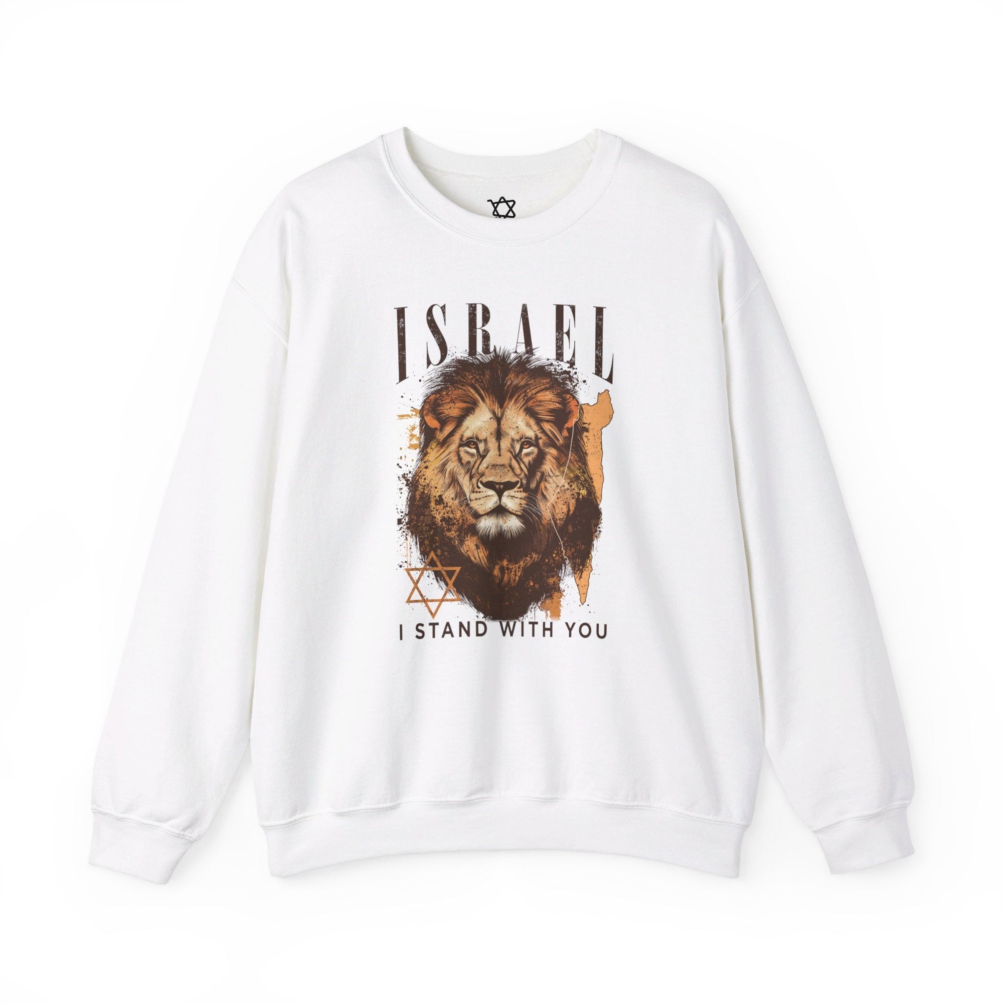 Israel I Stand With You Lion Sweatshirt - Shop Israel