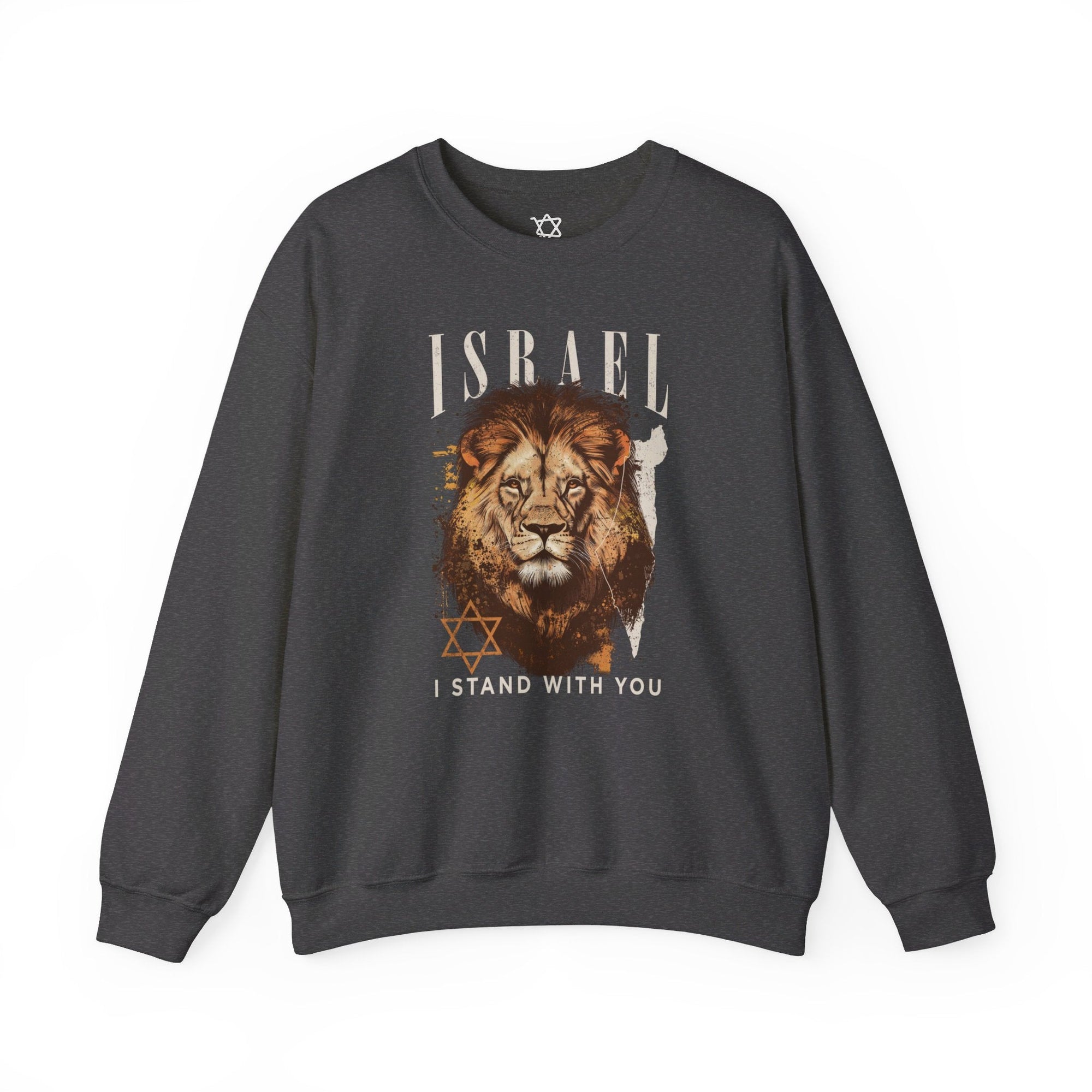 Israel I Stand With You Lion Sweatshirt - Shop Israel