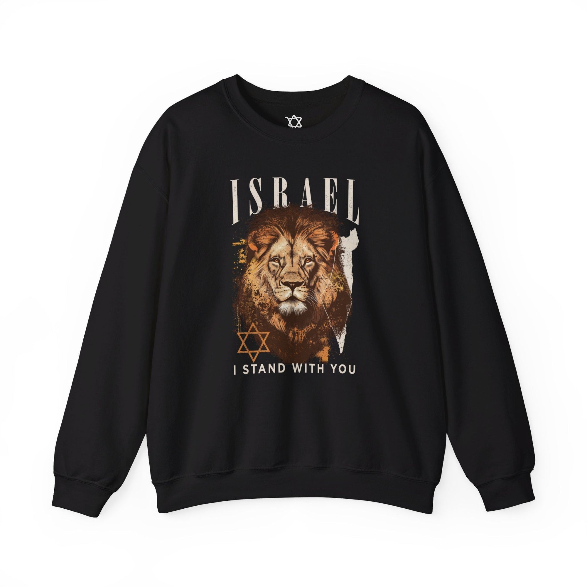 Israel I Stand With You Lion Sweatshirt - Shop Israel