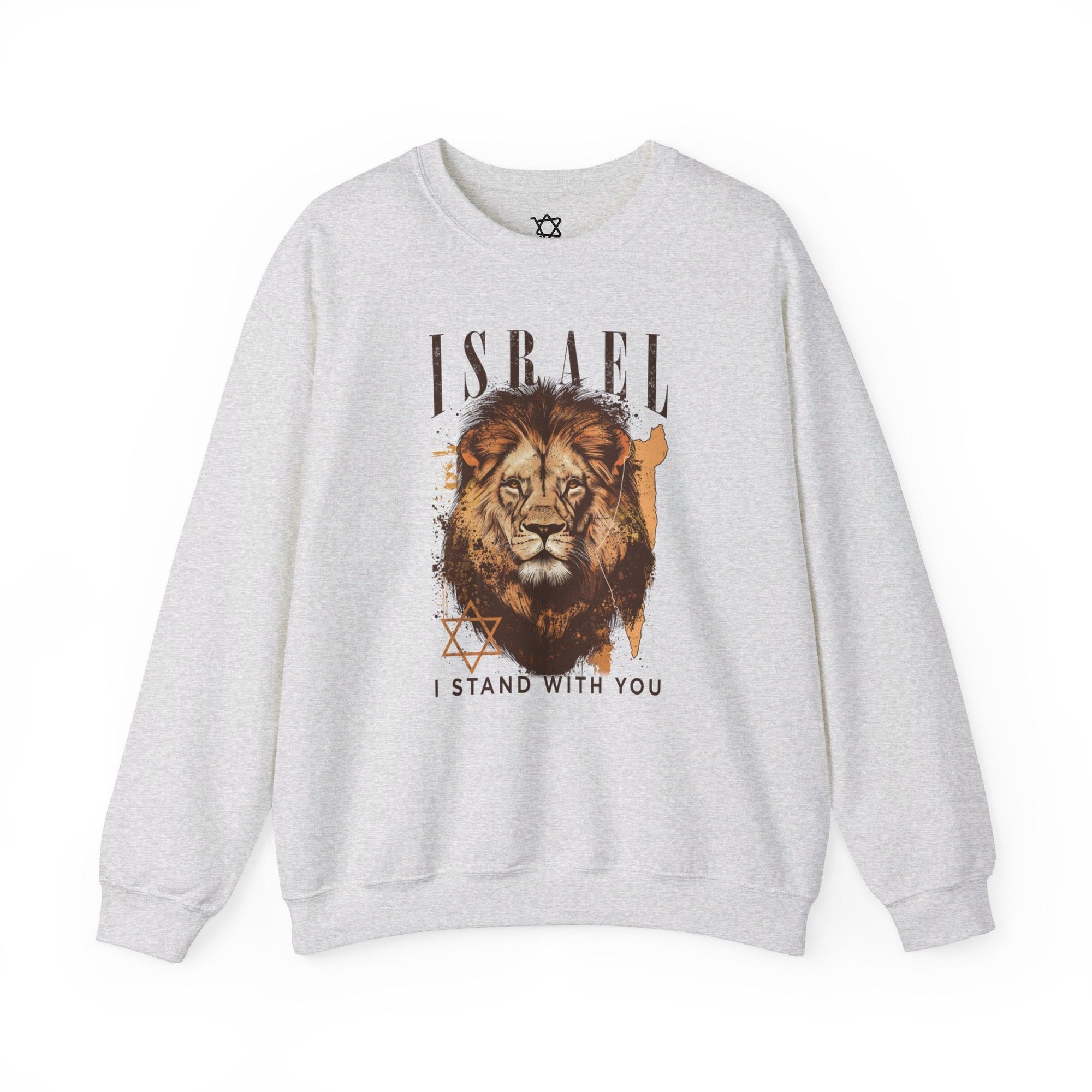 Israel I Stand With You Lion Sweatshirt - Shop Israel