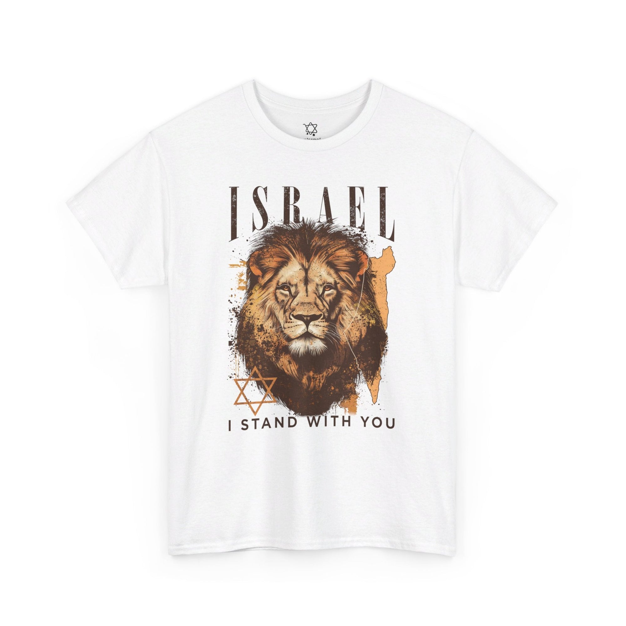 Israel I Stand With You Lion T - Shirt - Shop Israel