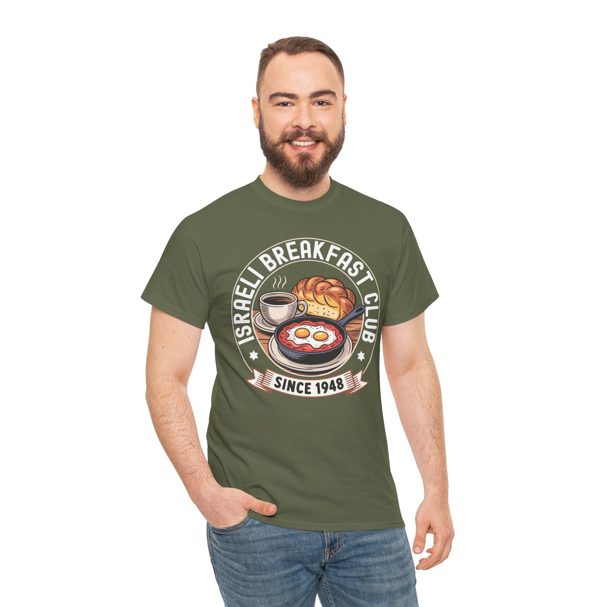 Israeli Breakfast Club T-Shirt - Shop Israel