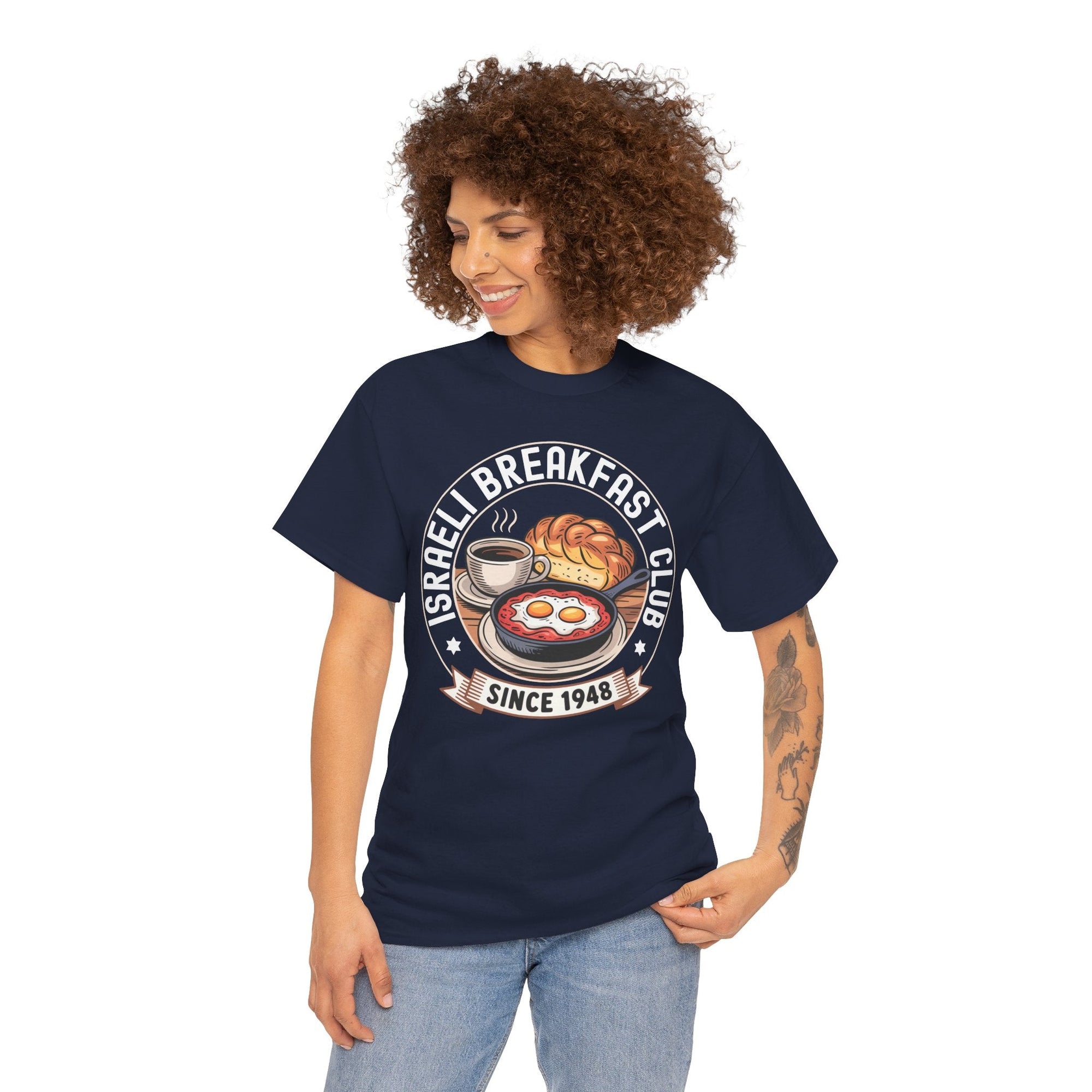Israeli Breakfast Club T-Shirt - Shop Israel