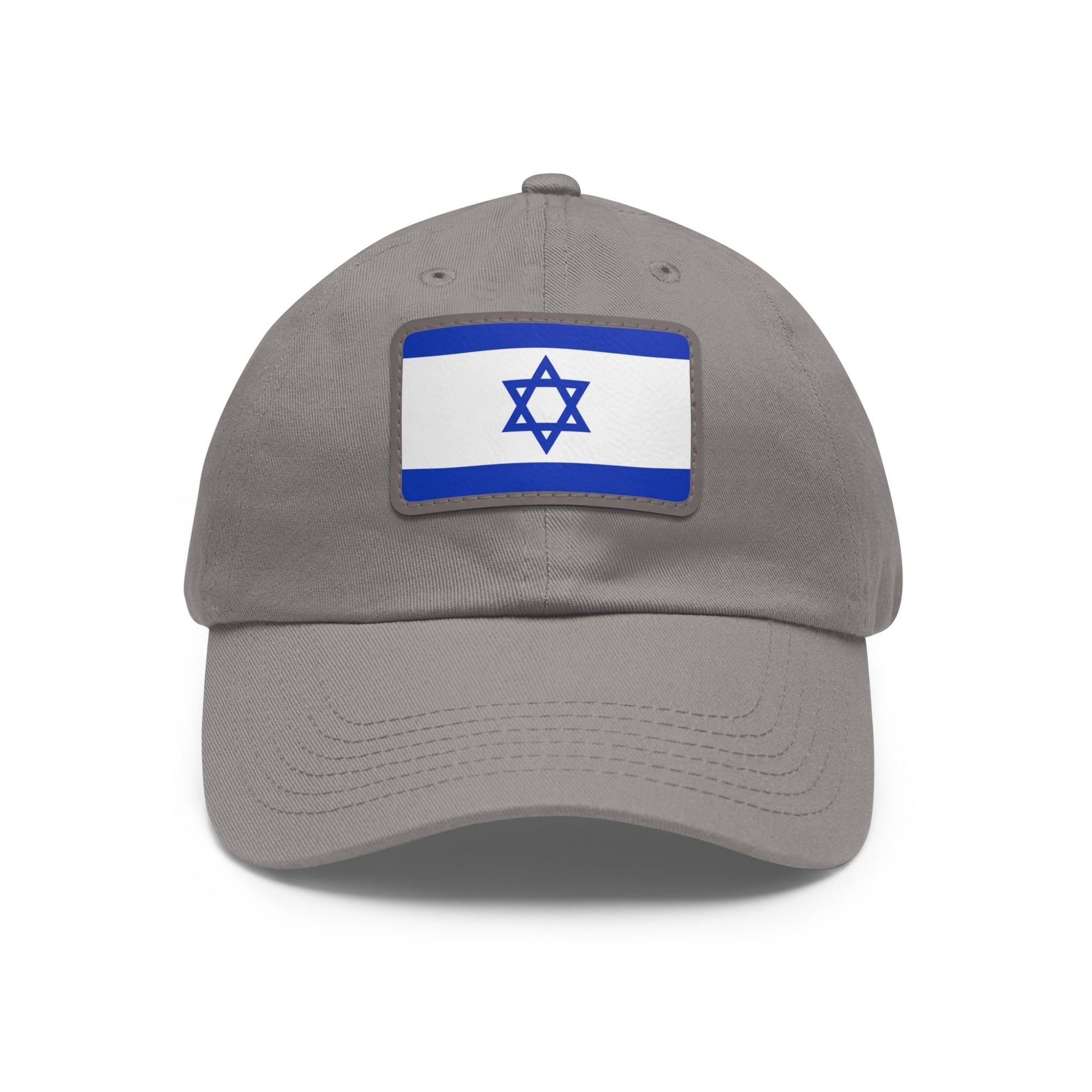 Israeli Flag Leather Patch Hat - Shop Israel